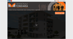Desktop Screenshot of meridionalefondiaria.it